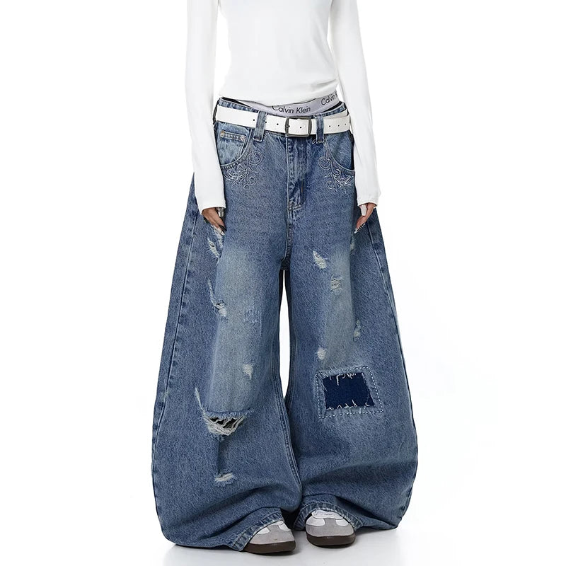 Spodnie Girl Baggy Hiphop