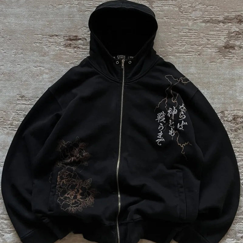 Bluza Hoodie Harajuku Gothic