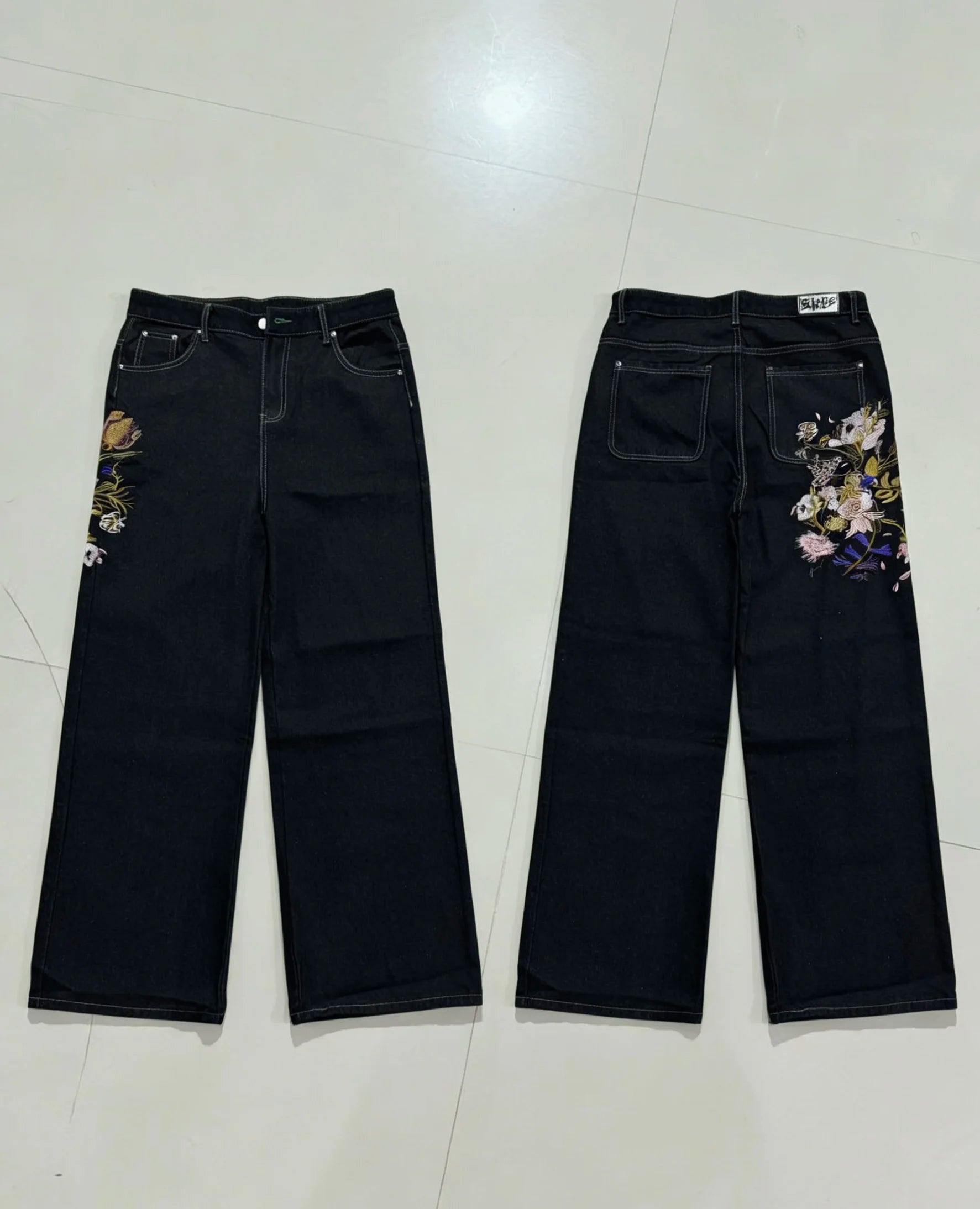 Spodnie Y2K Black Washed