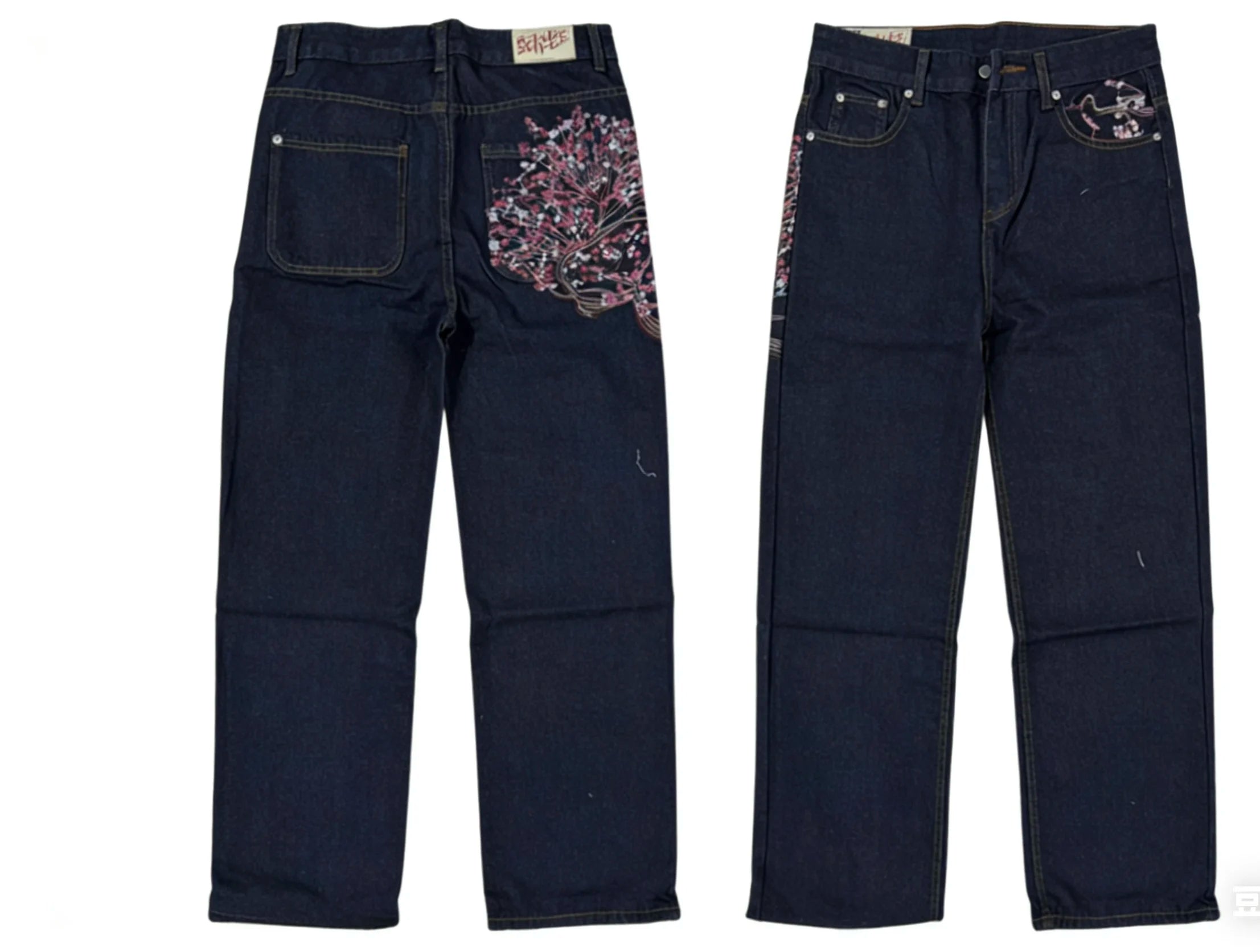 Spodnie Y2K Black Washed