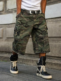 Spodenki cargo camo
