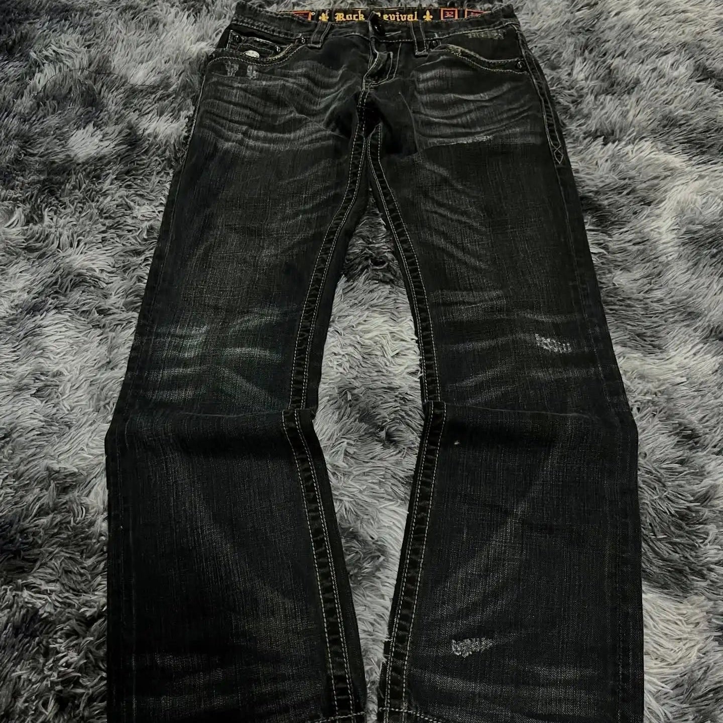Spodnie Y2K Black Washed