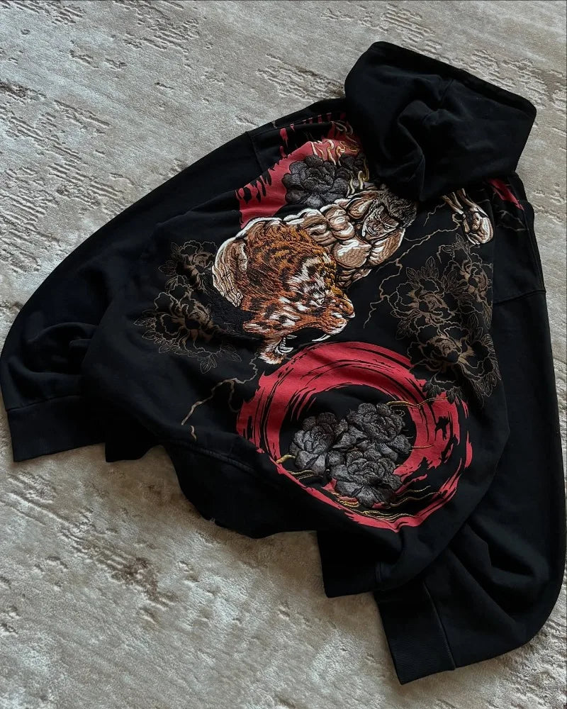 Bluza Hoodie Harajuku Gothic