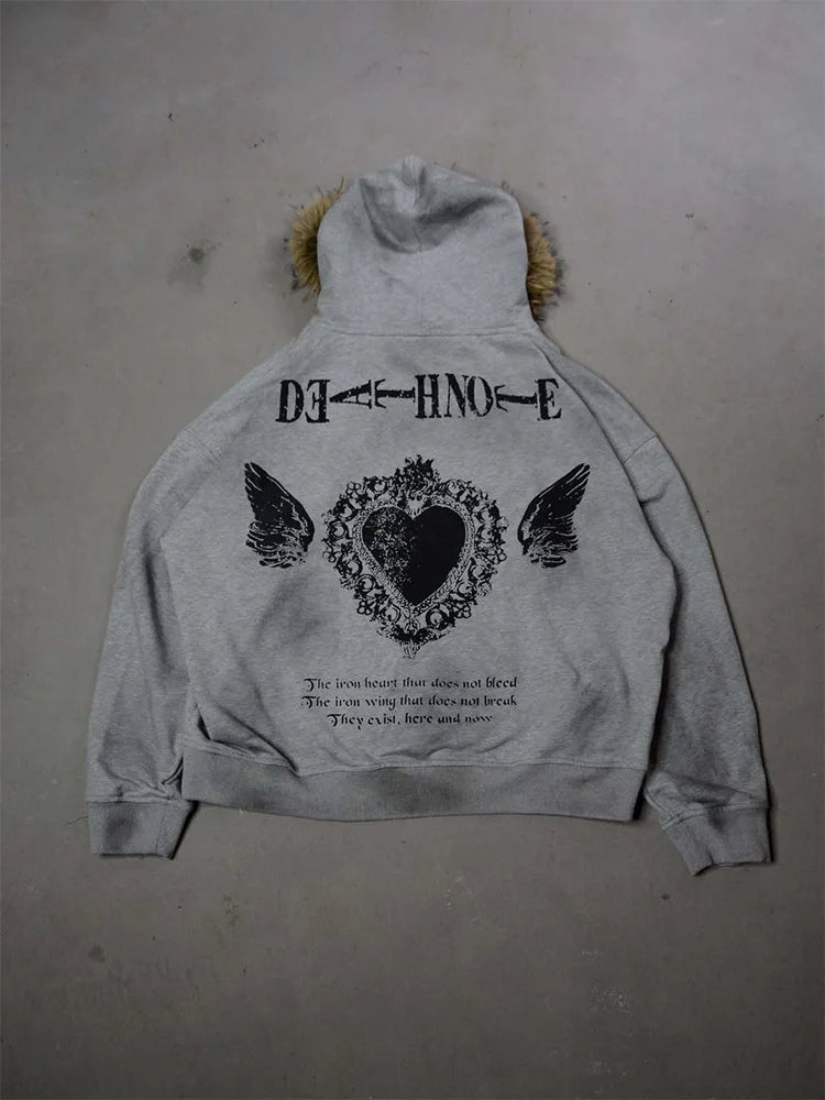 Bluza z Futrowym kapturem