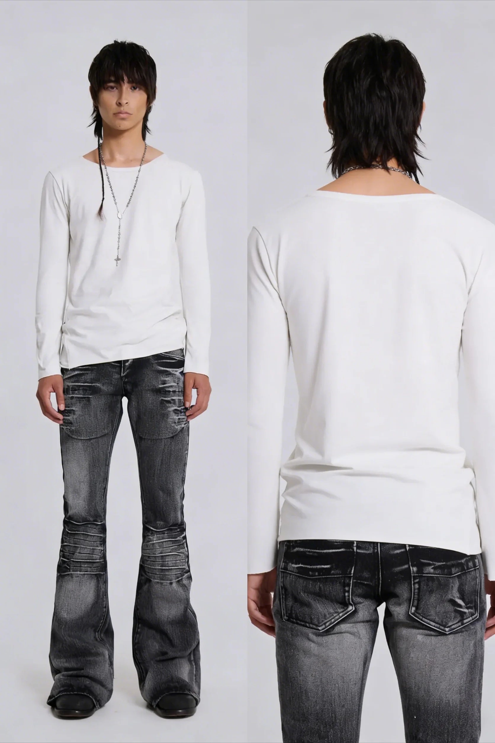 Spodnie Y2K Black Washed