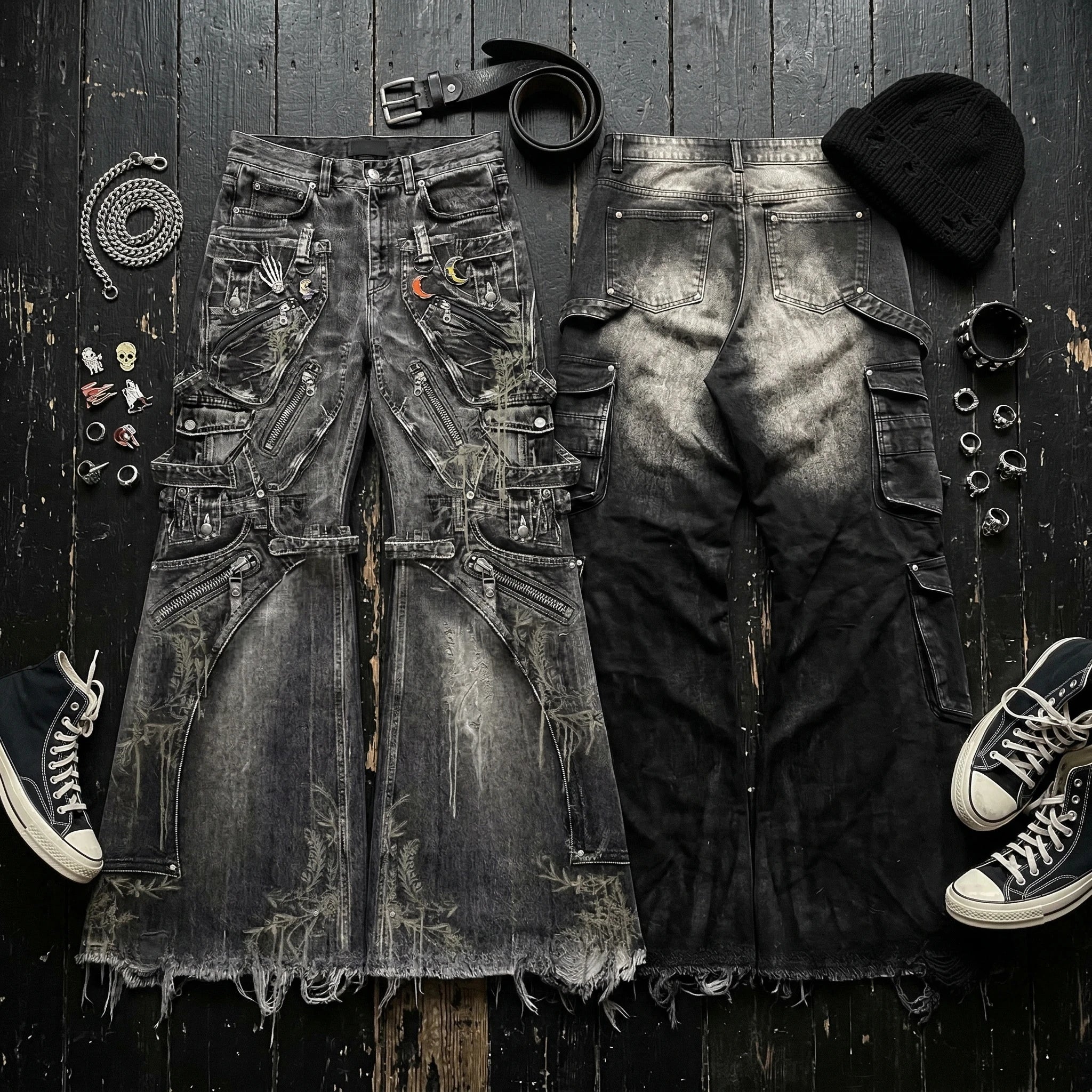 Spodnie Gothic Streetwear