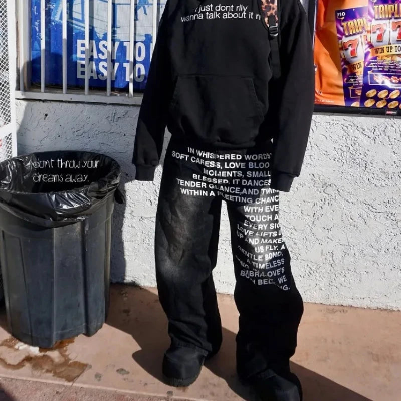 spodnie american Y2K
