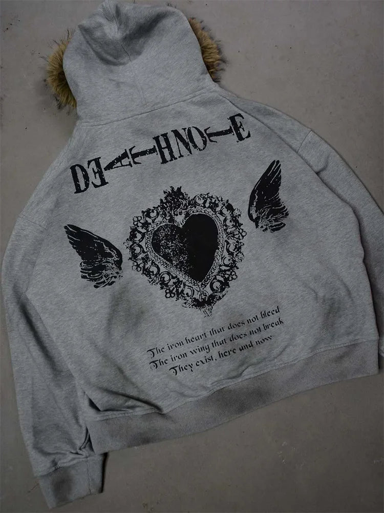 Bluza z Futrowym kapturem