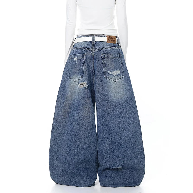 Spodnie Girl Baggy Hiphop