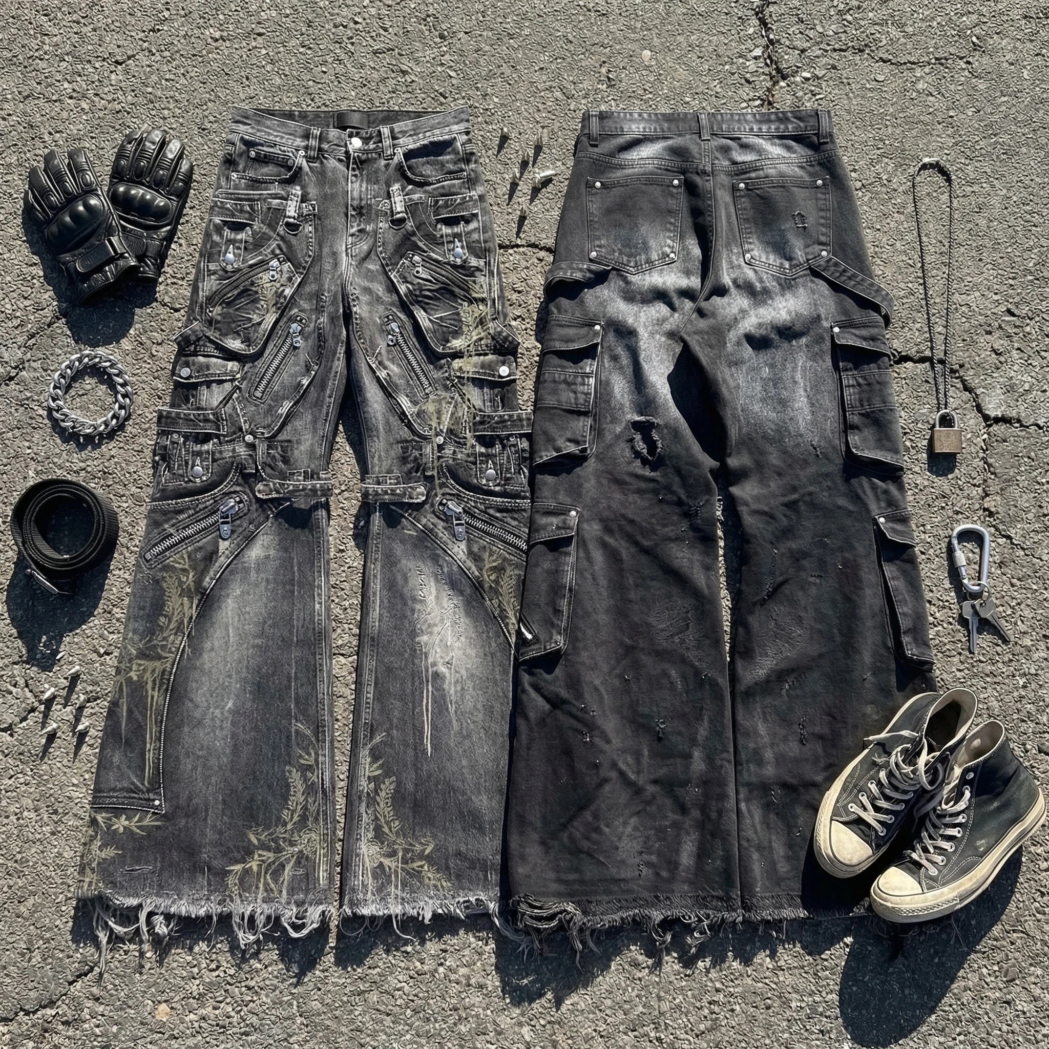 Spodnie Gothic Streetwear