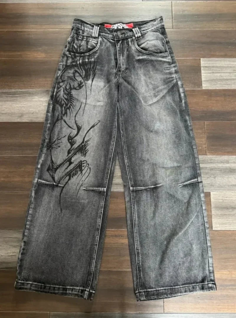 Spodnie Gothic Embroidery