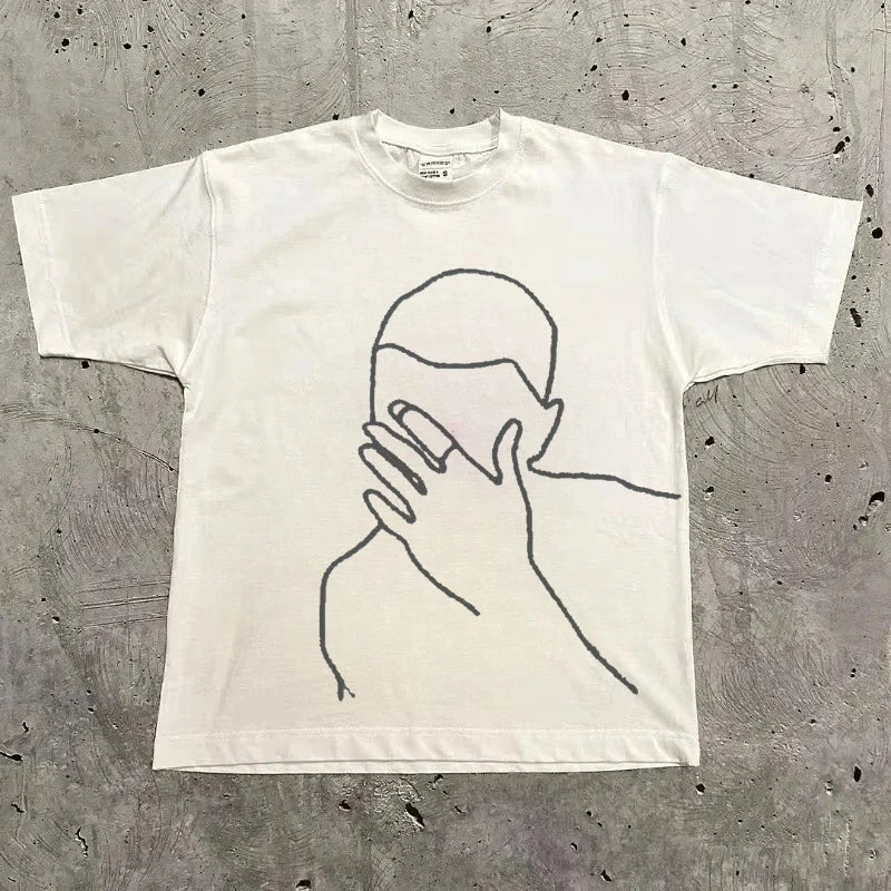 Koszulka Rapper Retro Graphic
