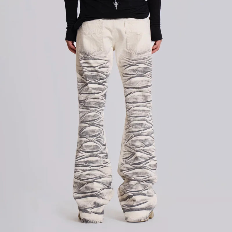 Jeans with effect