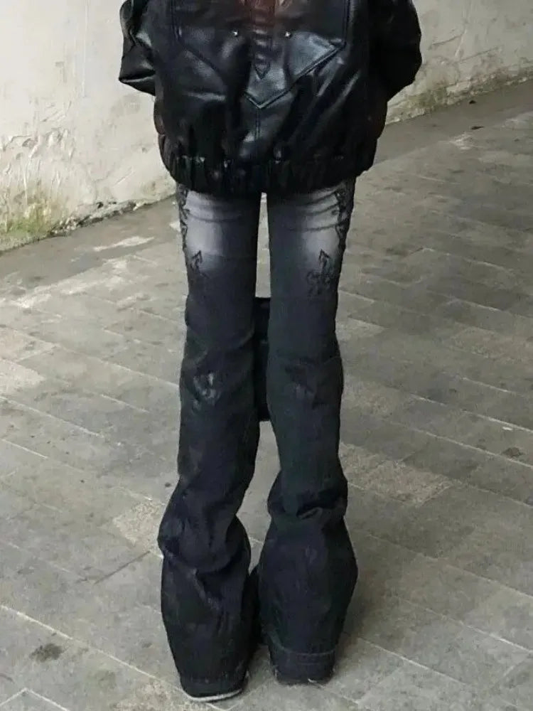 Spodnie Vintage Flora Jeans Women