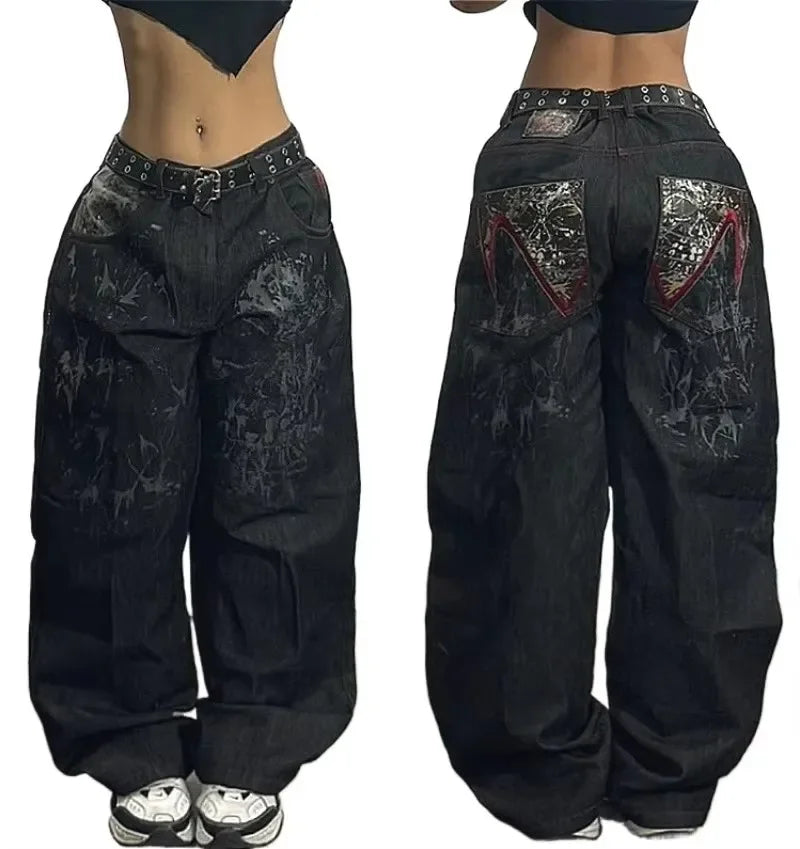 Spodnie Gothic Embroidery