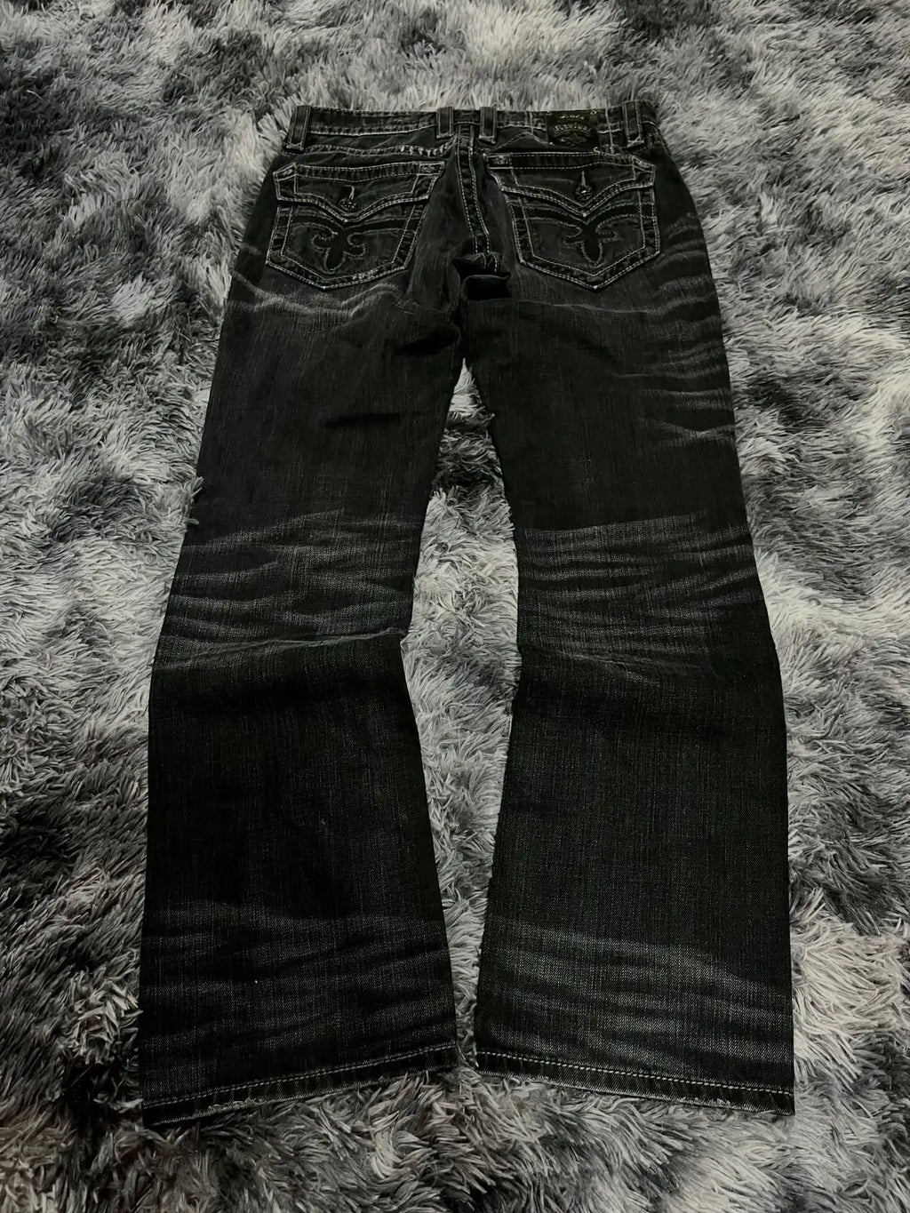 Spodnie Y2K Black Washed