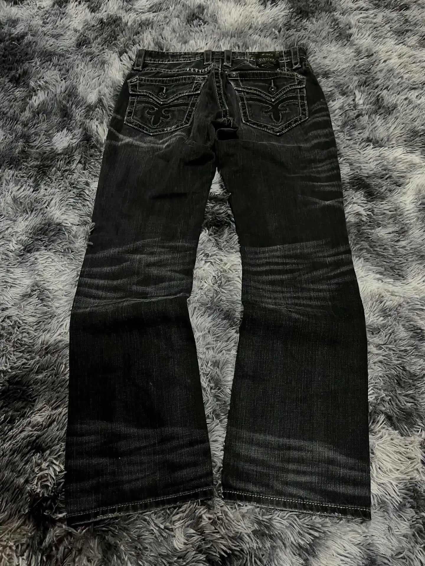 Spodnie Y2K Black Washed