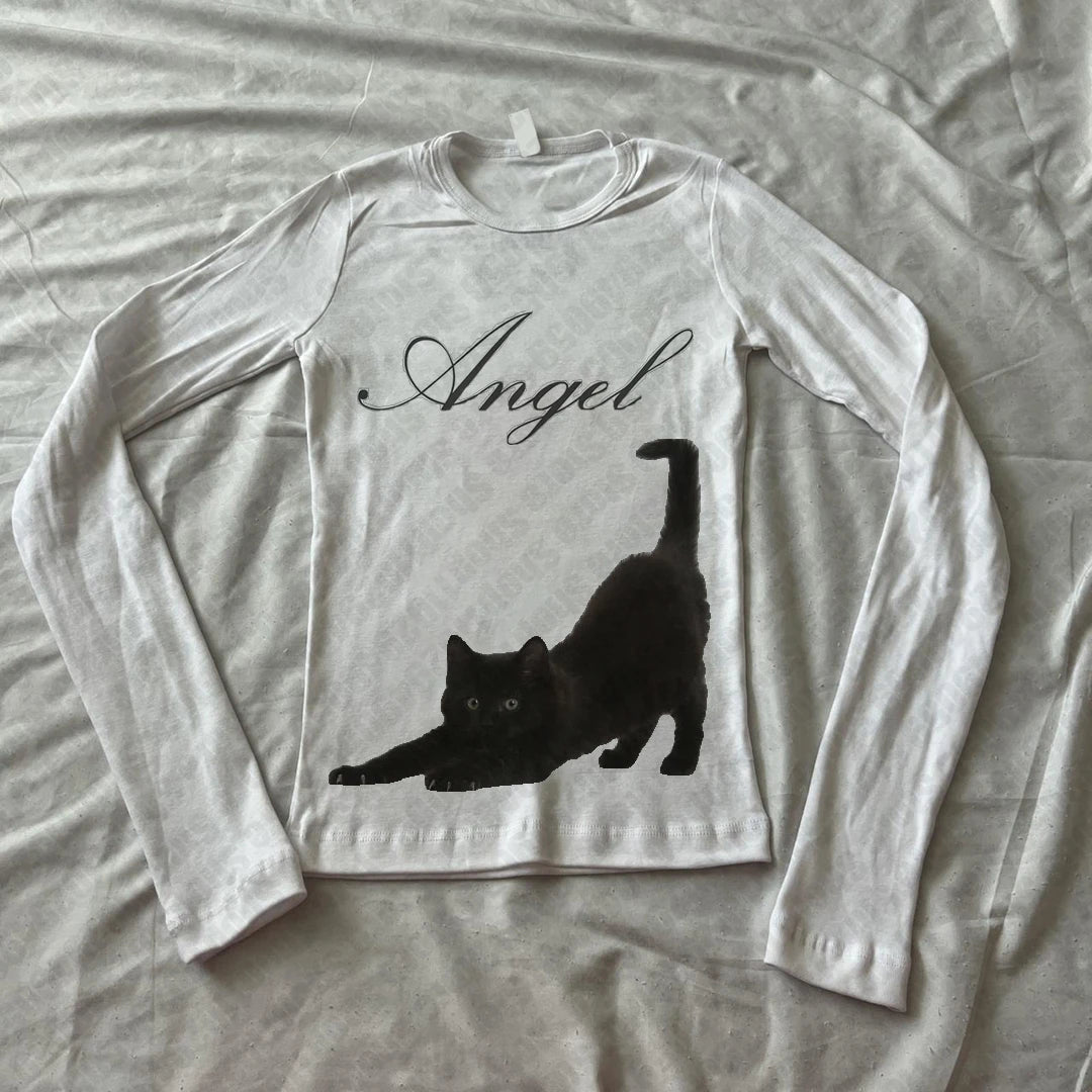 Koszulka Black Cat Angel