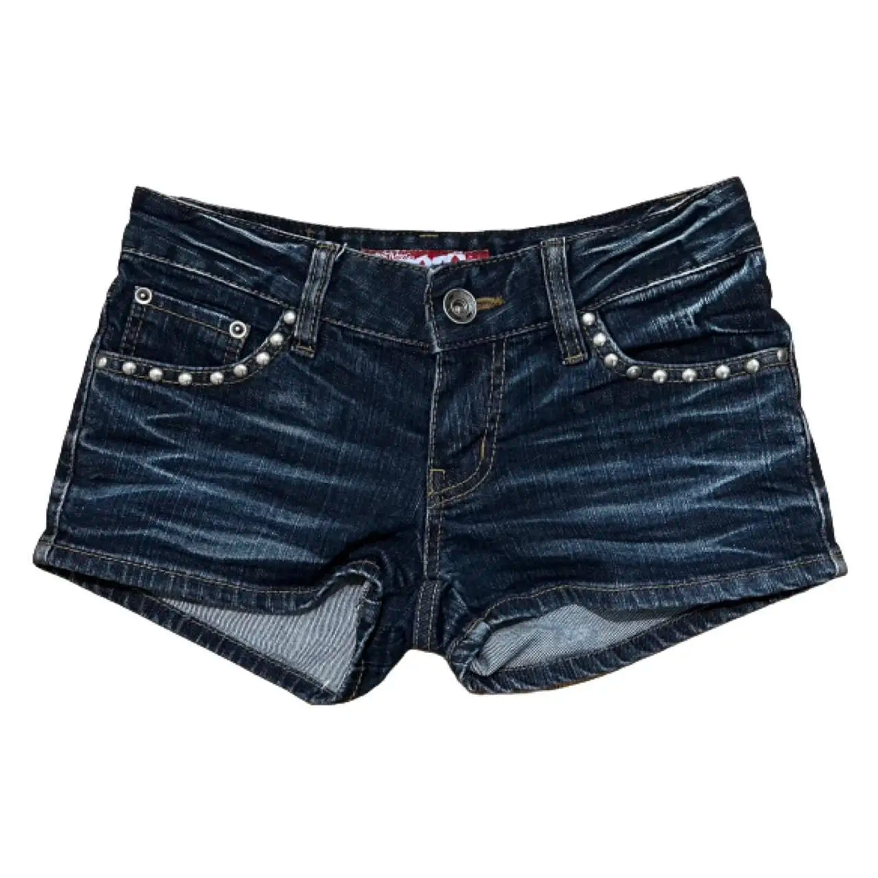 Spodenki Y2K vintage Blue Washed Shorts