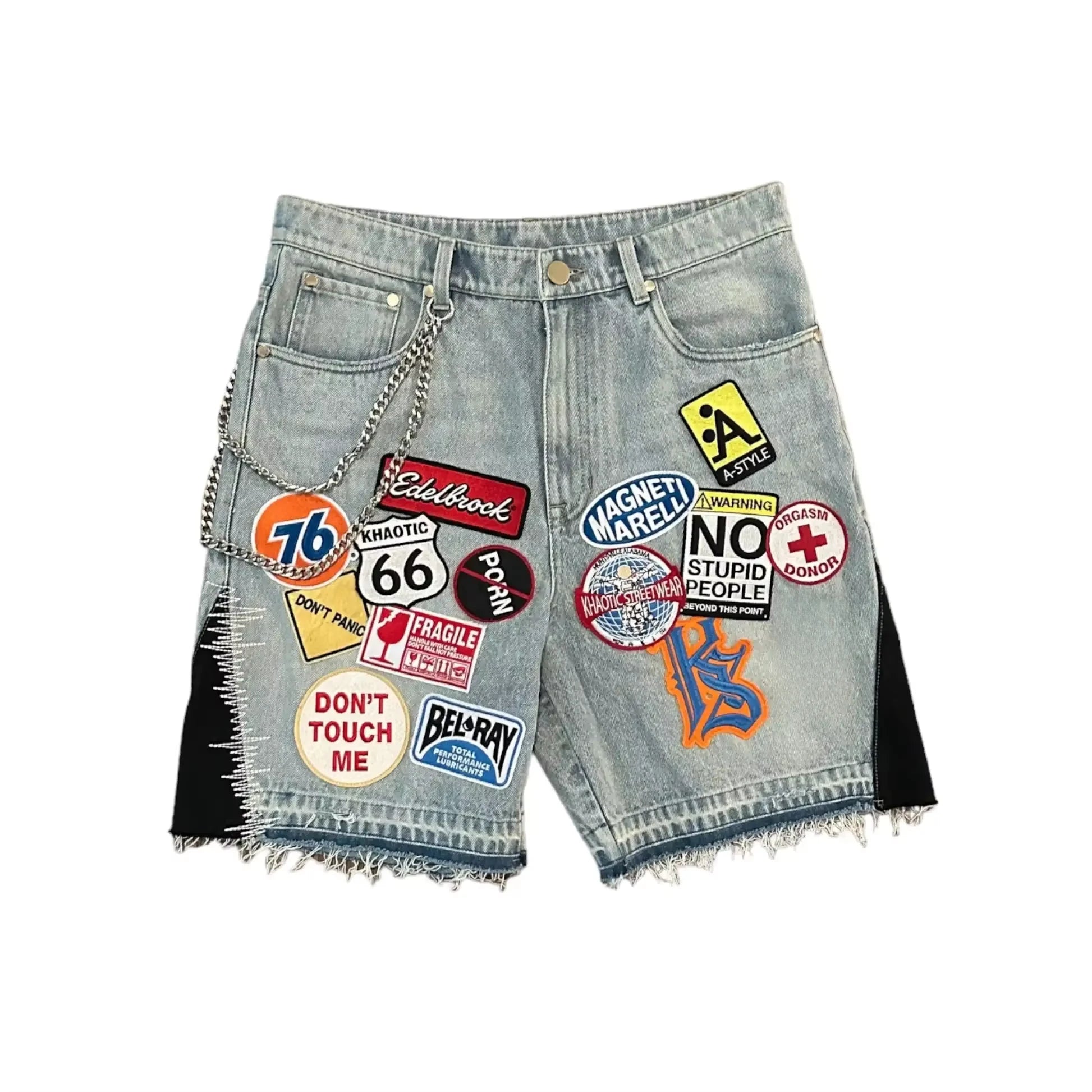 Spodenki Cartoon Patchwork
